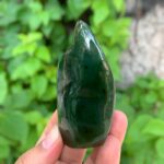 Green Nephrite Jade Freeform