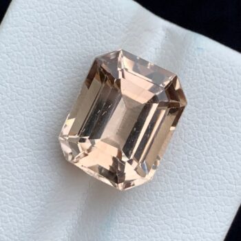 12.5 CT's Natural Emerald Cut Topaz, Loose Topaz, Topaz Gemstone, Natural Topaz, Golden Natural Cut Topaz, Natural Topaz Gemstone, Topaz