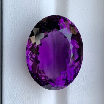 31.5 CT's Loupe Clean Oval Cut Purple Amethyst, Cut Amethyst, Oval Cut Amethyst, Amethyst Gemstone, Purple Cut Amethyst, Amethyst