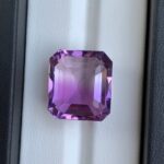 26.5 CT’s Loup Purple Emerald Cut Amethyst