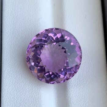 16.5 CT's Loup Purple Round Cut Amethyst, Brilliant Cut Amethyst, Cut Amethyst, Amethyst Gemstone, Amethyst, Amethyst Cut Gemstone