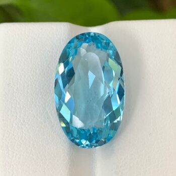 Clean Swiss Blue Oval Cut Topaz, Swiss Topaz, Oval Cut Topaz, Blue Topaz, Blue Swiss Topaz, Topaz, Topaz Gemstone, 16.5 CT's