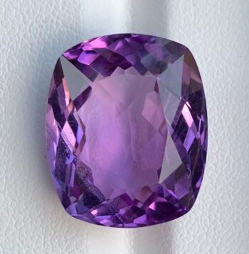 17 Ct's Loup Purple Cushion Cut Amethyst, Brilliant Cut Amethyst, Cut Amethyst, Amethyst Gemstone, Amethyst, Amethyst Cut Gemstone