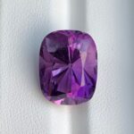 12 Ct’s Loup Purple Cushion Cut Amethyst