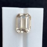 15.5 Ct’s Natural Golden Emerald Cut Topaz
