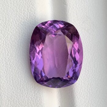 12.5 Ct's Loup Purple Cushion Cut Amethyst, Brilliant Cut Amethyst, Cut Amethyst, Amethyst Gemstone, Amethyst, Amethyst Cut Gemstone