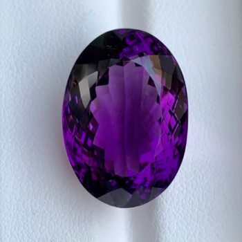 27 Ct's Loupe Clean Oval Cut Purple Amethyst, Cut Amethyst, Oval Cut Amethyst, Amethyst Gemstone, Purple Cut Amethyst, Amethyst