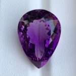 21 Ct’s Best Quality Loupe Clean Pear Cut Purple Amethyst