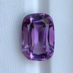 10 CT’s Loup Purple Cushion Cut Amethyst