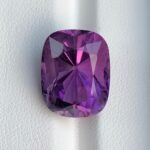 12 Ct’s Loup Purple Cushion Cut Amethyst