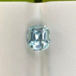 Eye Clean Natural Cushion Cut Aquamarine