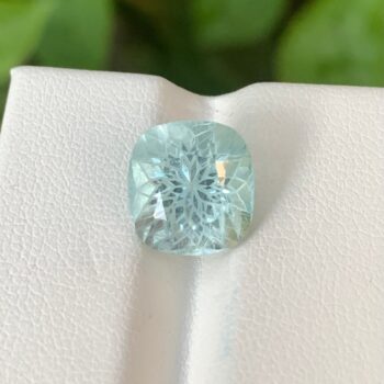 5 CT's Natural Cushion Cut Aquamarine, Aquamarine, Cut Aquamarine, Aquamarine Gemstone, Cushion Cut Aquamarine, Blue Aquamarine