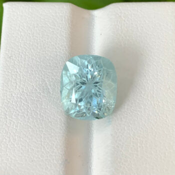 6 CT's Beautiful Natural Cushion Cut Aquamarine, Aquamarine, Cut Aquamarine, Aquamarine Gemstone, Cushion Cut Aquamarine, Blue Aquamarine