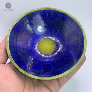 Beautiful Blue Hand Made Lapis Lazuli Bowl