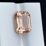 13 CT’s Natural Golden Emerald Cut Topaz