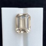 15.5 Ct's Natural Golden Emerald Cut Topaz