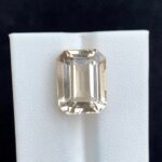 15.5 Ct’s Natural Golden Emerald Cut Topaz