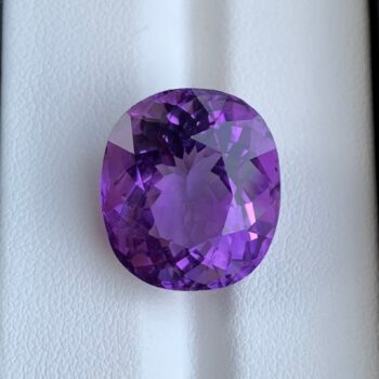 15.5 Ct's Loup Purple Cushion Cut Amethyst, Brilliant Cut Amethyst, Cut Amethyst, Amethyst Gemstone, Amethyst, Amethyst Cut Gemstone