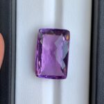 23.5 CT’s Loup Purple Fancy Cut Amethyst