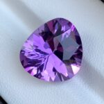 Loup Purple Trilliant Cut Amethyst