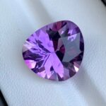 Loup Purple Trilliant Cut Amethyst
