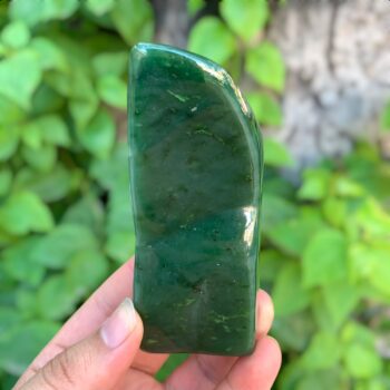 266g Best Quality Green Nephrite Jade Free Form, Nephrite Jade, Nephrite Free Form, Nephrite Jade Free Form, Green Jade Free Form