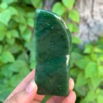 266g Best Quality Green Nephrite Jade Free Form