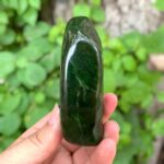 300g Great Quality Green Nephrite Jade Free Form