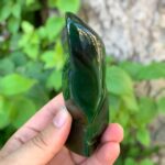 340g Top Quality Green Nephrite Jade