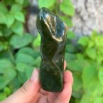 310g Beautiful Green Nephrite Jade