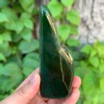 350g Beautiful Green Nephrite Jade