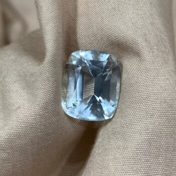 6.7 Ct's 100% Natural Eye Clean Cushion Cut Aquamarine, Aquamarine, Loose Aquamarine Gemstone, Cut Aquamarine, Aquamarine Gemstone