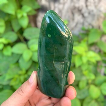 260g AAA Quality Lustrous Green Nephrite Jade Free Form, Nephrite Jade, Nephrite Free Form, Nephrite Jade Free Form, Green Jade Free Form