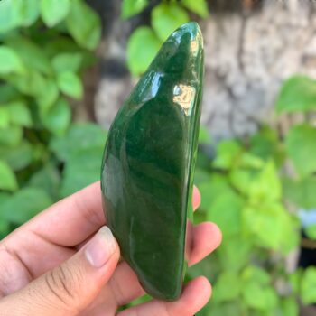 285g AAA Quality Lustrous Green Nephrite Jade Free Form, Nephrite Jade, Nephrite Free Form, Nephrite Jade Free Form, Green Jade Free Form