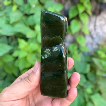 385g Top Quality Green Nephrite Jade Free Form, Nephrite Jade, Nephrite Free Form, Nephrite Jade Free Form, Green Jade Free Form