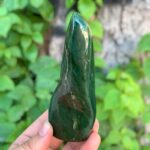 240g Best Quality Green Nephrite Jade Free Form