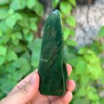 240g Best Quality Green Nephrite Jade Free Form