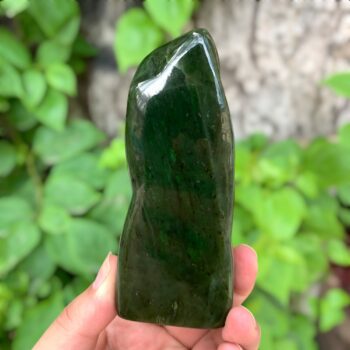 440g Top Quality Green Nephrite Jade Free Form, Nephrite Jade, Nephrite Free Form, Nephrite Jade Free Form, Green Jade Free Form