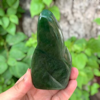 365g Best Quality Green Nephrite Jade Free Form, Nephrite Jade, Nephrite Free Form, Nephrite Jade Free Form, Green Jade Free Form