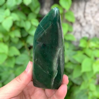 410g Best Quality Green Nephrite Jade Free Form, Nephrite Jade, Nephrite Free Form, Nephrite Jade Free Form, Green Jade Free Form