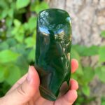 340g Top Quality Green Nephrite Jade