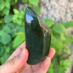 385g Top Quality Green Nephrite Jade