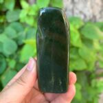 385g Top Quality Green Nephrite Jade