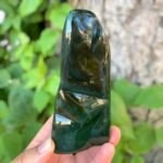 400g Top Quality Green Nephrite Jade
