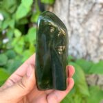 360g Beautiful Green Nephrite Jade
