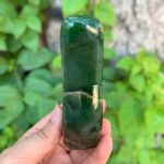 350g Beautiful Green Nephrite Jade