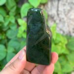 218g Beautiful Green Nephrite Jade