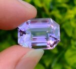 14.5 Cts Amethyst Emerald Cut Gemstone