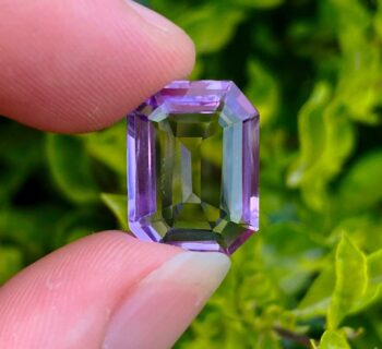 10 Cts Amethyst Emerald Cut Gemstone