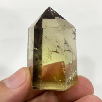 54g Natural Terminated Clear Citrine Quartz Point, Citrine Quartz Point, Quartz Point, Citrine Quartz Tower, Quartz Point, Citrine Quartz